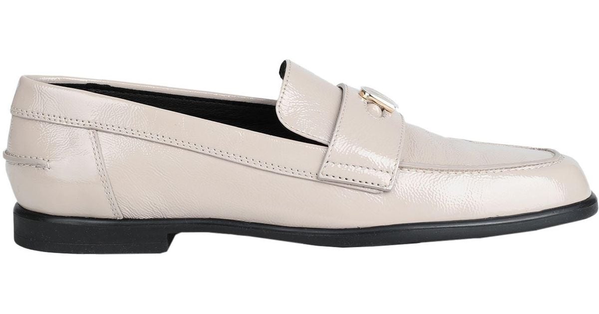 Furla Loafers in White | Lyst
