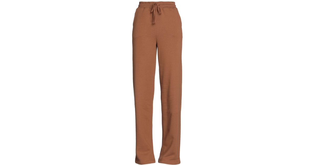 NA-KD Pants in Brown | Lyst