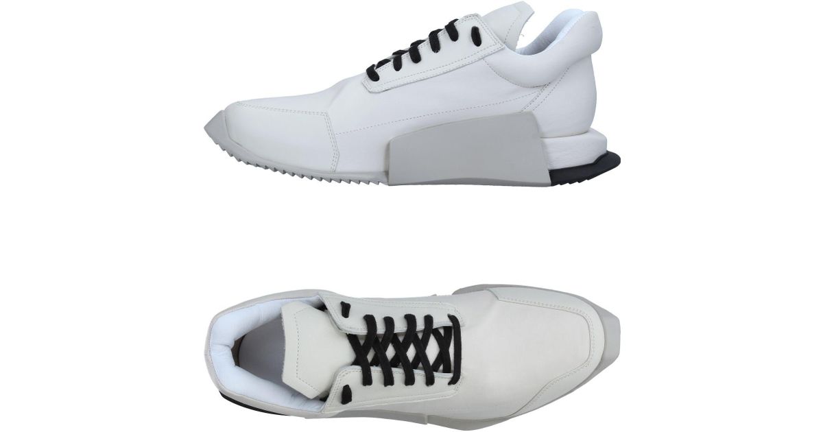 rick owens low top sneakers