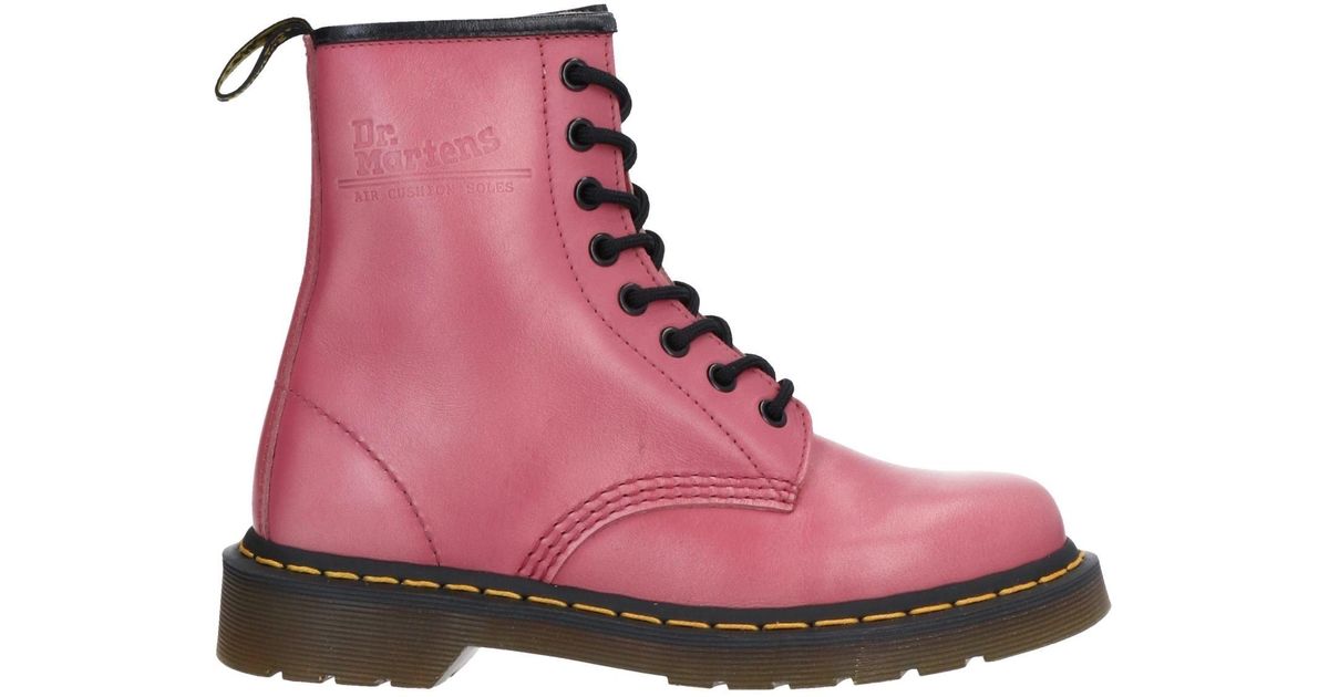 Dr. Martens Ankle Boots in Pink Lyst