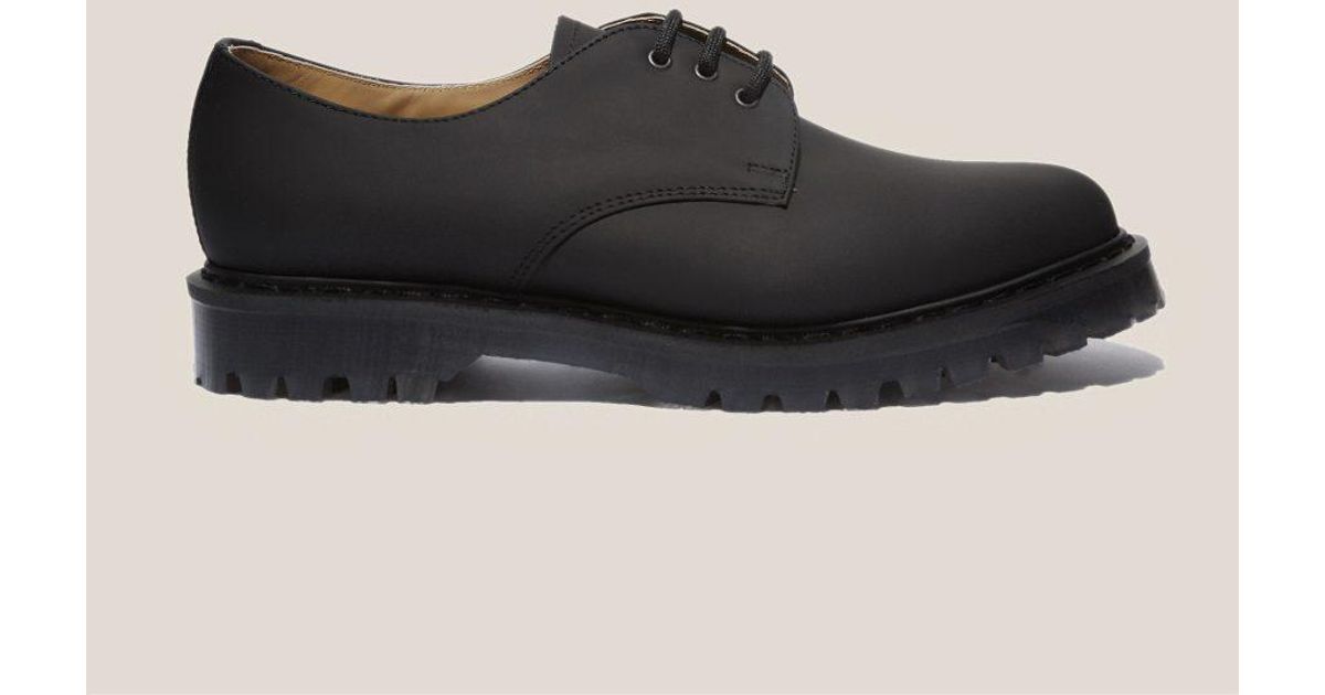 YMC Solovair X Ymc Leather Gibson Shoes Black for Men | Lyst