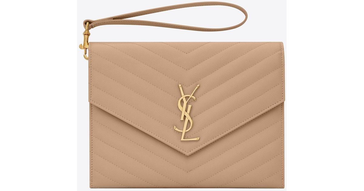 clutch monogram ysl