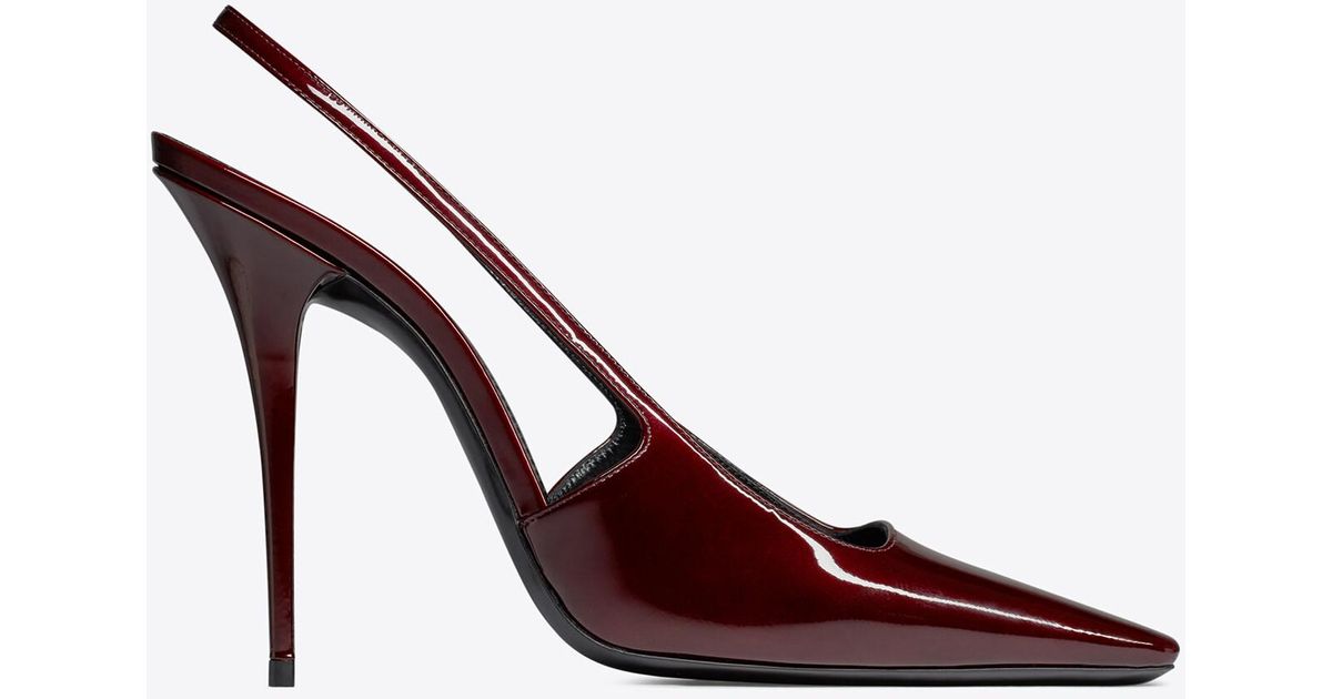saint laurent blade pumps