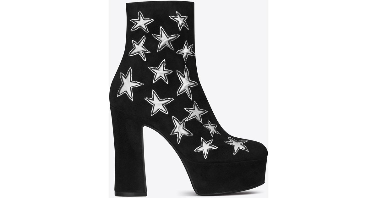 ysl star boots