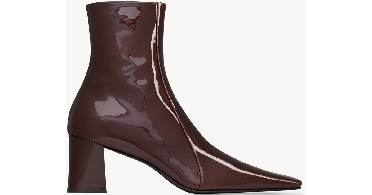 Saint Laurent Rainer Boots in Brown for Men | Lyst