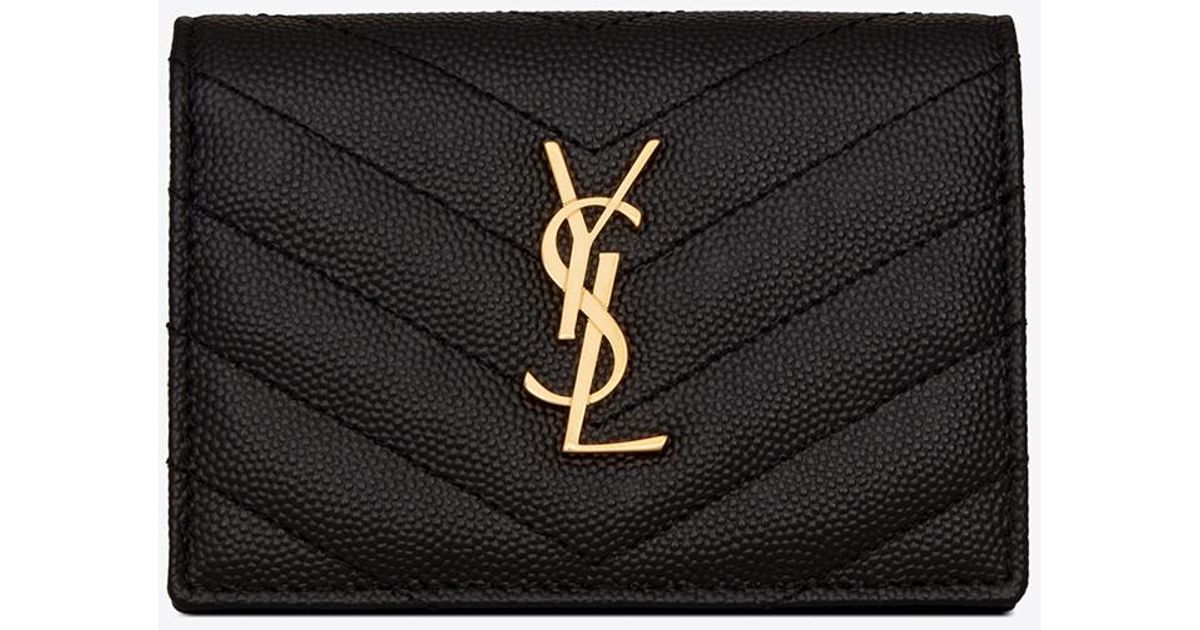 Ysl Id Card Holder
