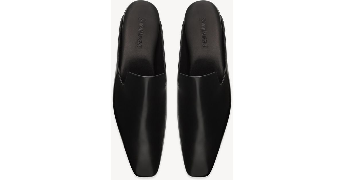 Saint Laurent Meurice Mules in Black for Men | Lyst UK