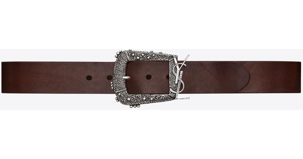 saint laurent cheyenne belt