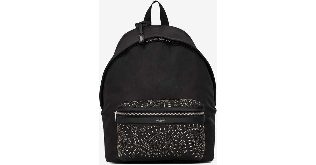 black bandana backpack