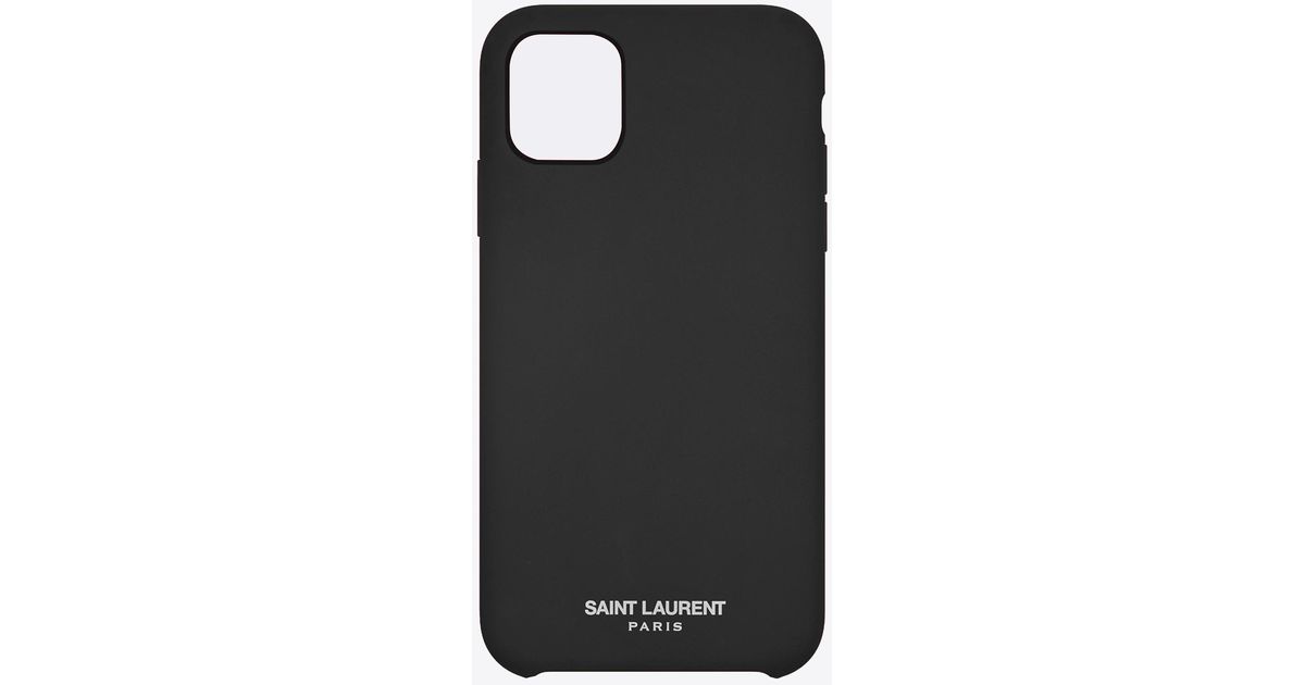 Rive Droite Iphone 11 Case In Silicone In Black Lyst