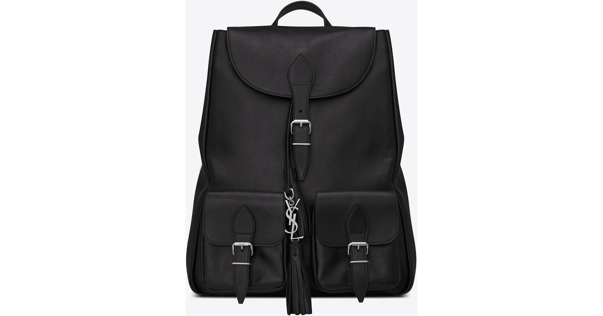 black festival backpack