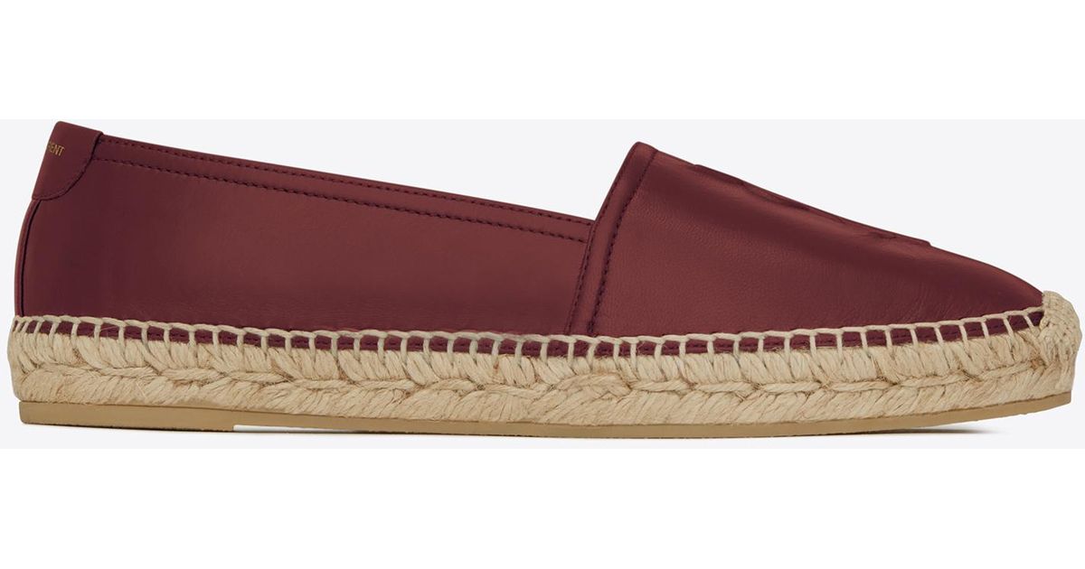 ysl monogram espadrilles
