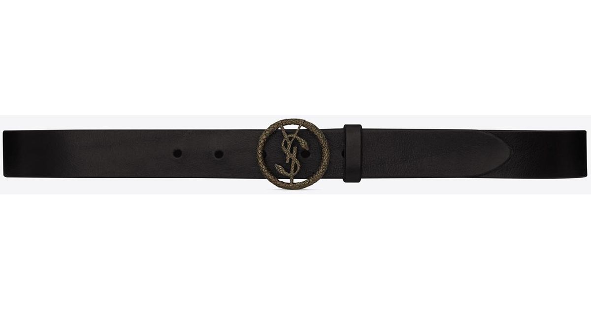ysl serpent belt