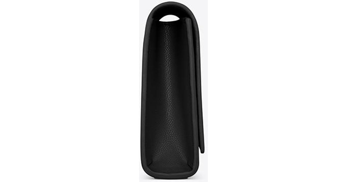 kate clutch in grain de poudre embossed leather