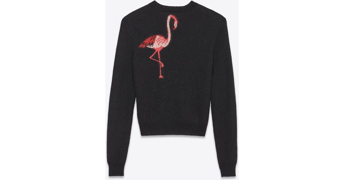 saint laurent pink jumper