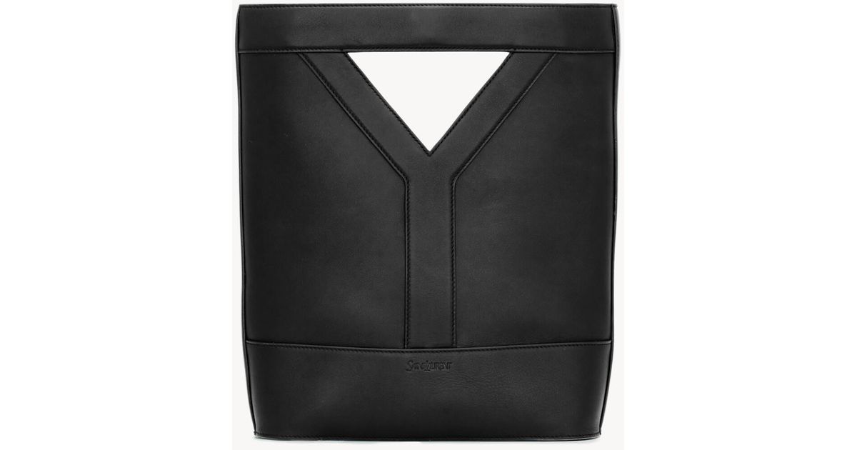 Saint Laurent Saint Laone Sizerent Y スモールバケット（レザー 