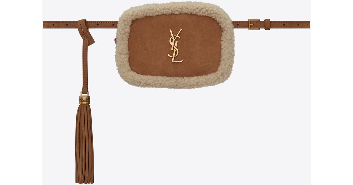 VIDEO: SAINT LAURENT Shearling Belt Bag Review + 5 WAYS TO STYLE IT! —  WOAHSTYLE