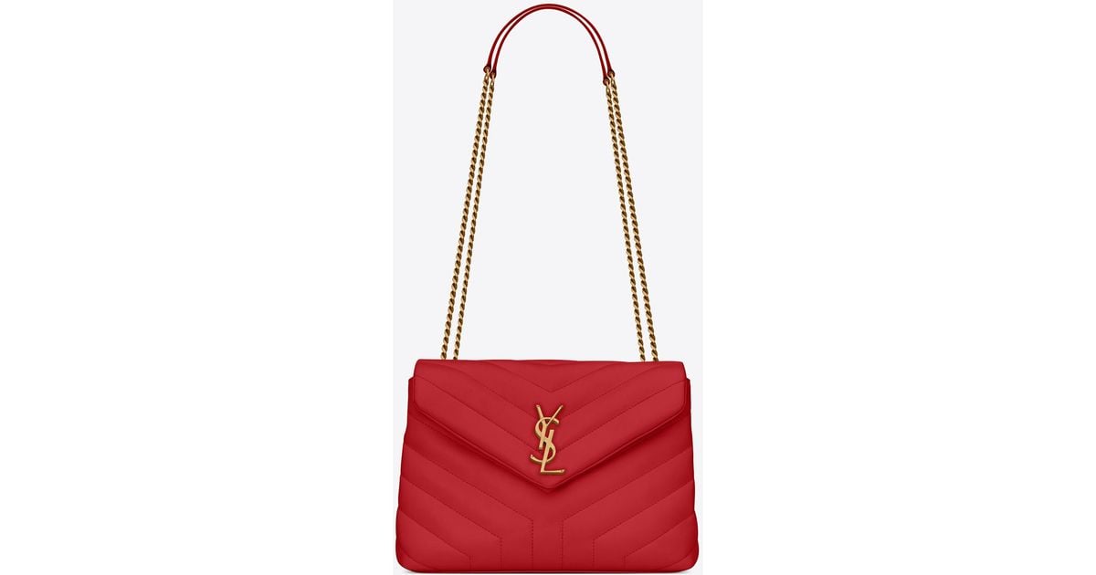 loulou small chain bag in matelassé