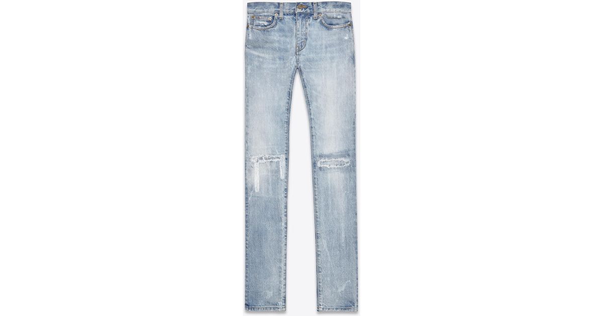 light blue skinny jean