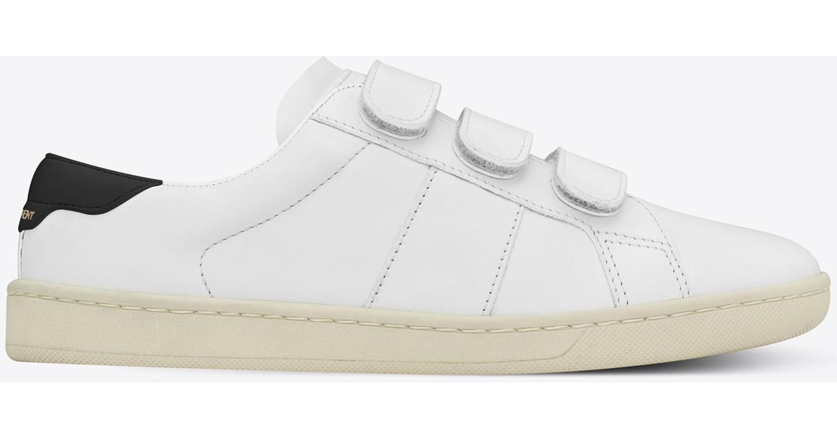 saint laurent velcro sneakers