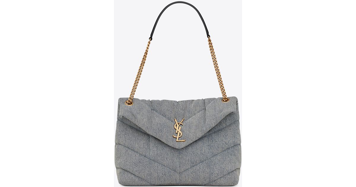 Saint Laurent Puffer Medium Chain Bag 