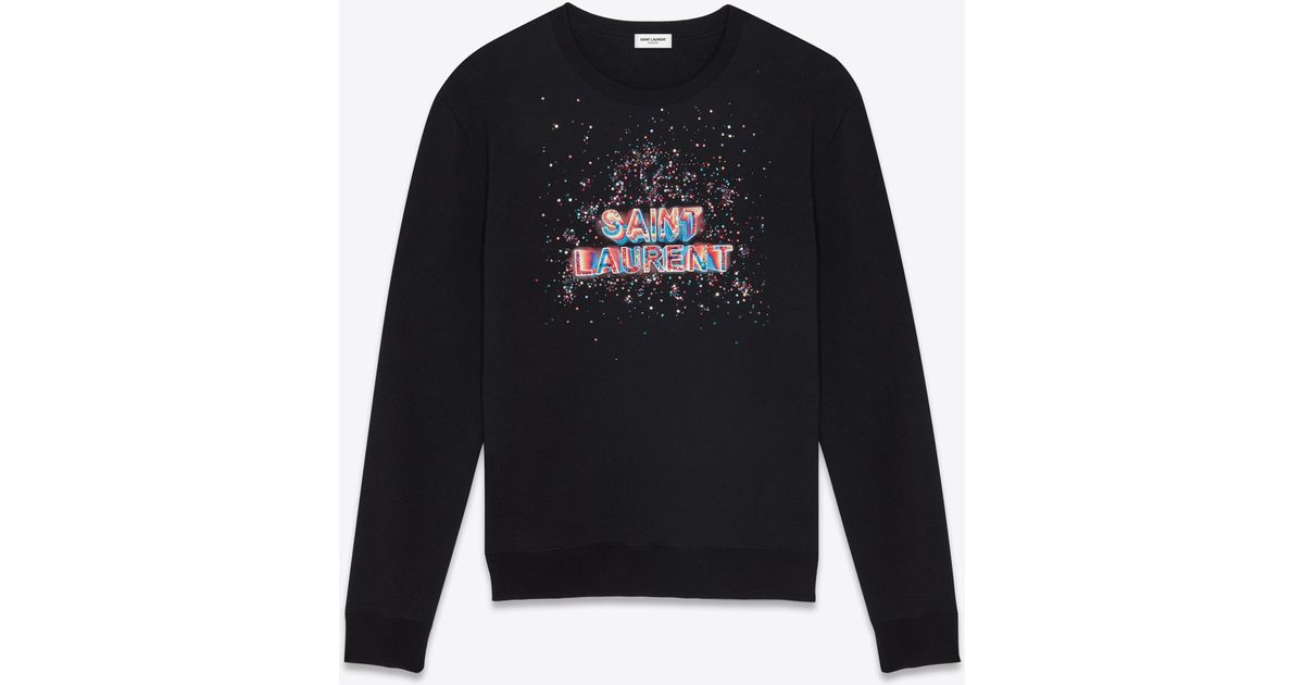 ysl logo sweatshirt