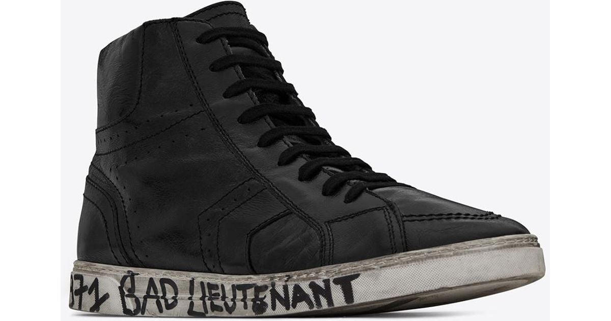 saint laurent bad lieutenant sneakers