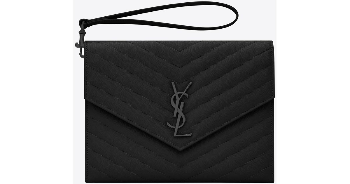 ysl cassandre flap pouch