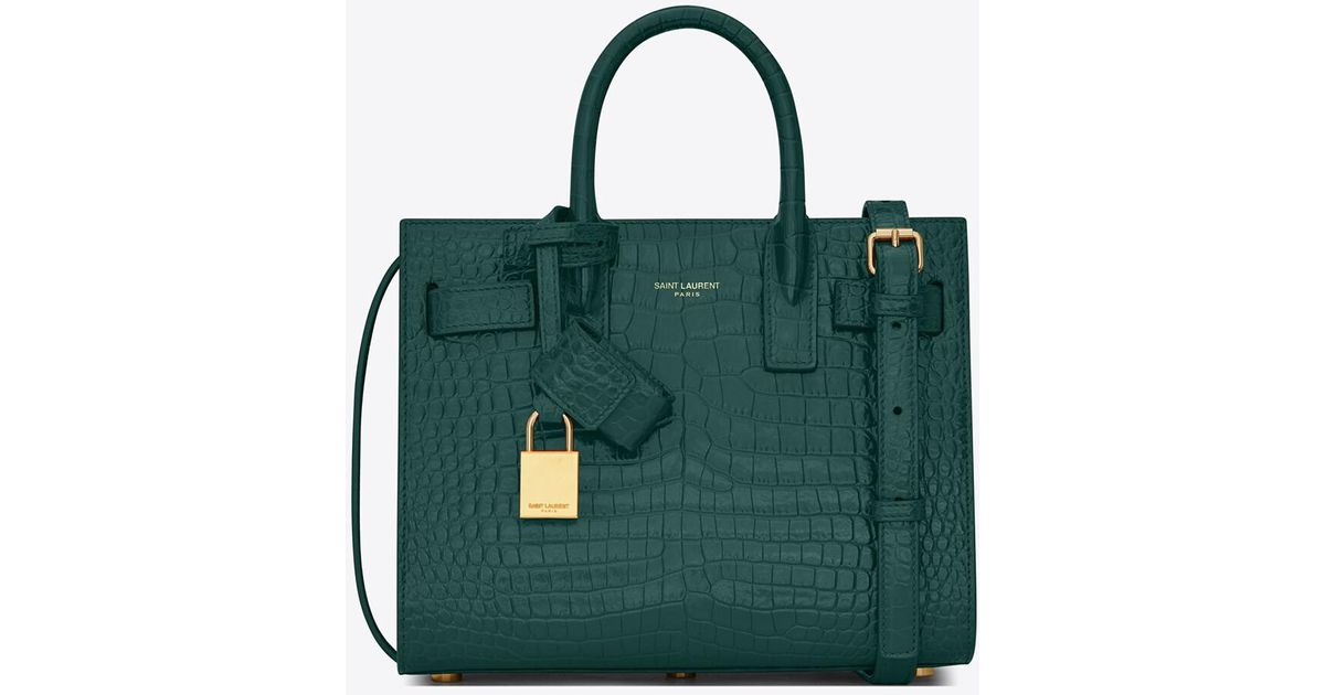 sac de jour crocodile