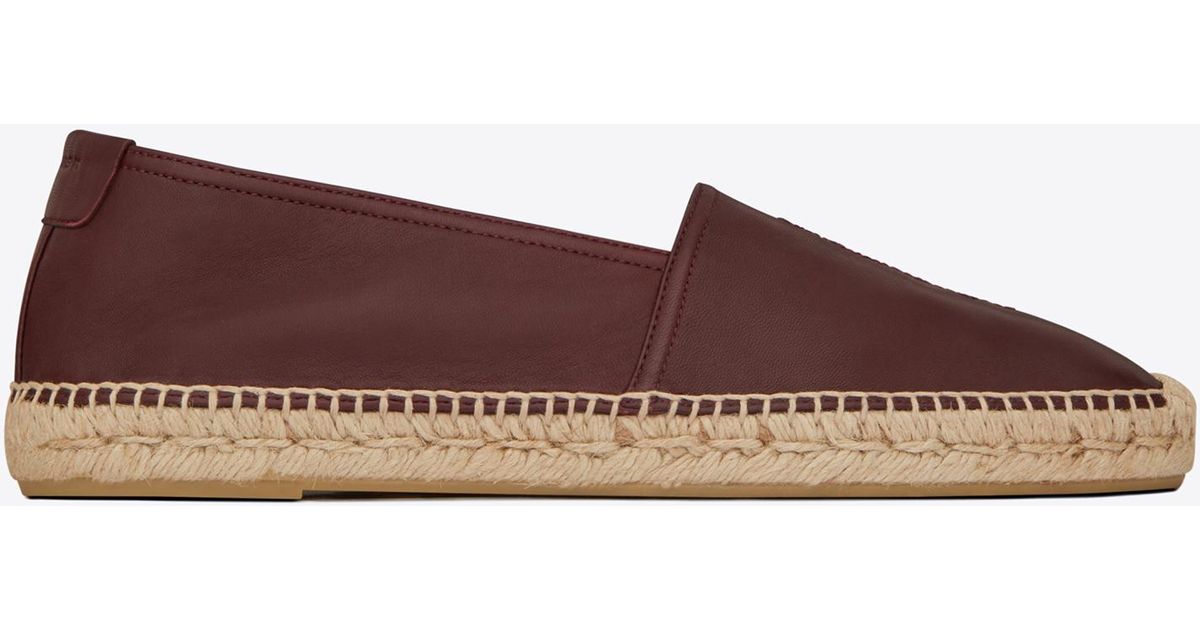 Ash Leather Espadrilles in Black - Lyst