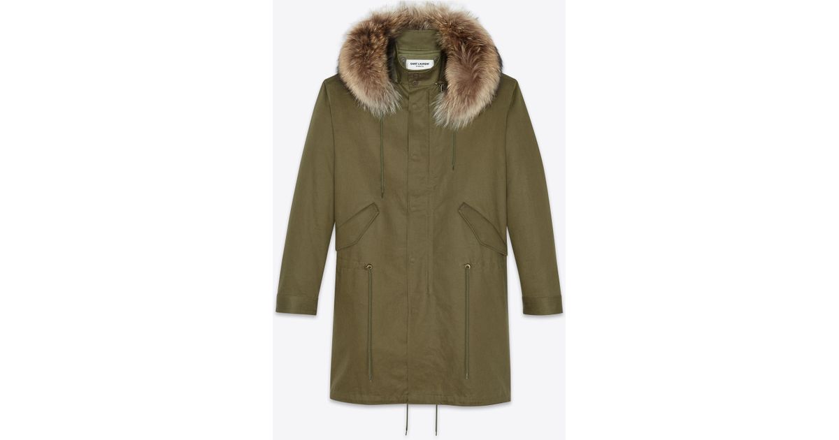 parka saint laurent