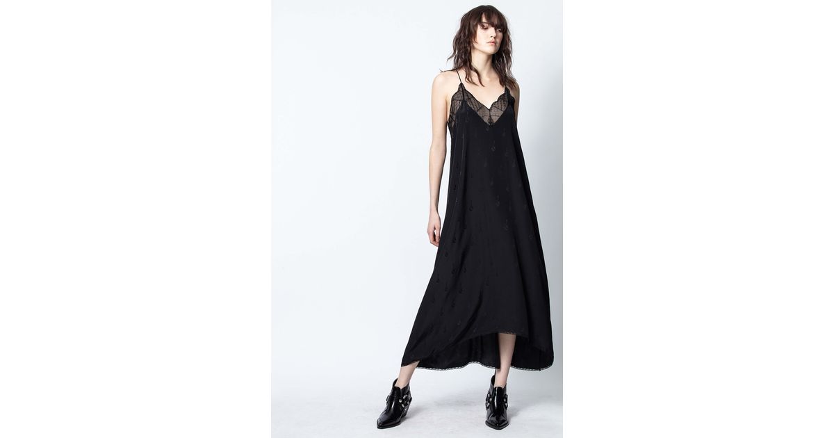 zadig and voltaire black dress