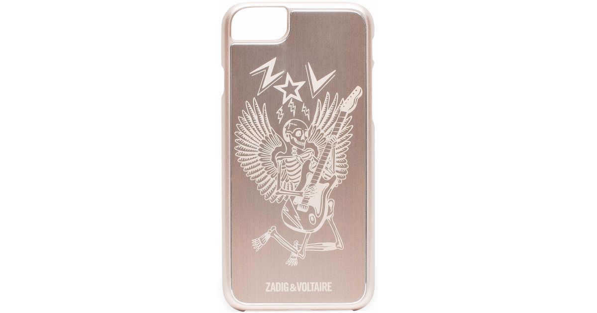 Zadig & Voltaire Iphone 6/7 Case Skeleton Guitar - Lyst