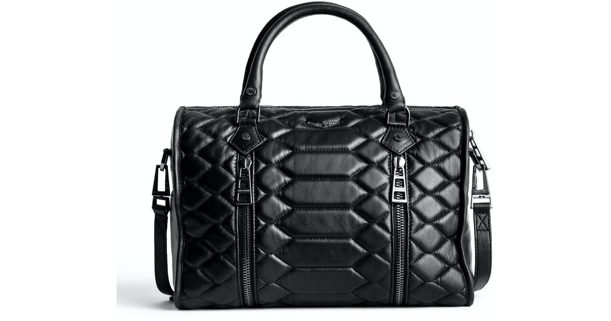 Sac sunny medium #2 matelassé Zadig & Voltaire en coloris Noir | Lyst