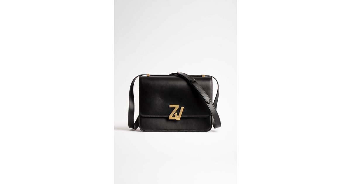 Zadig & Voltaire Zv Initiale Le City Bag in Black | Lyst