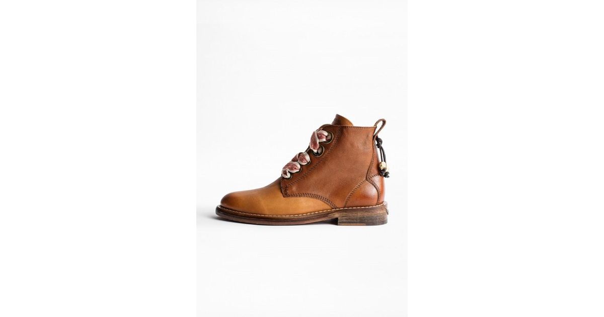bottines joe low zadig et voltaire
