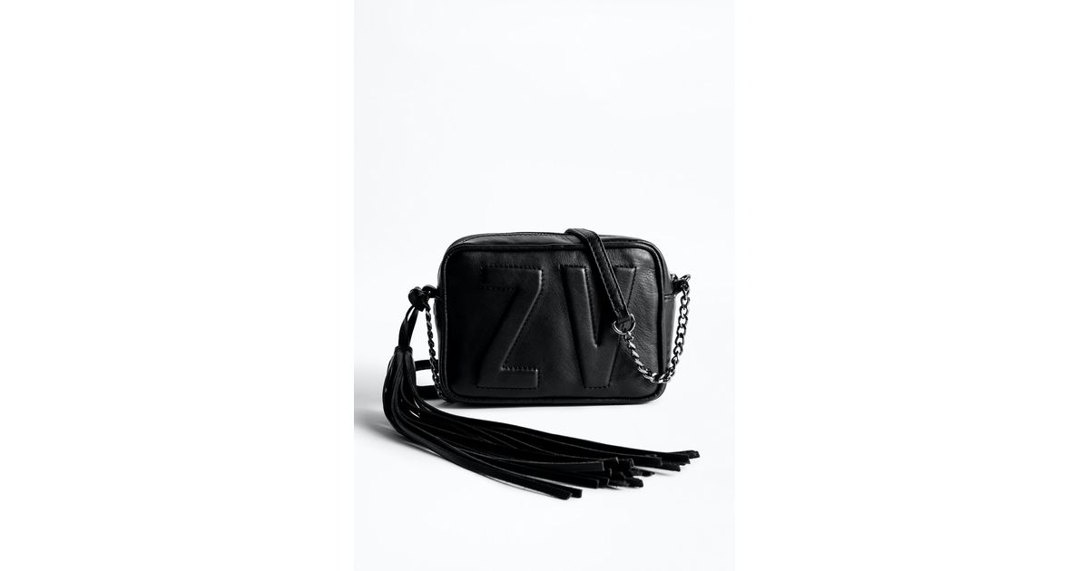 Sac Xs Boxy Initials Zadig & Voltaire en coloris Noir | Lyst