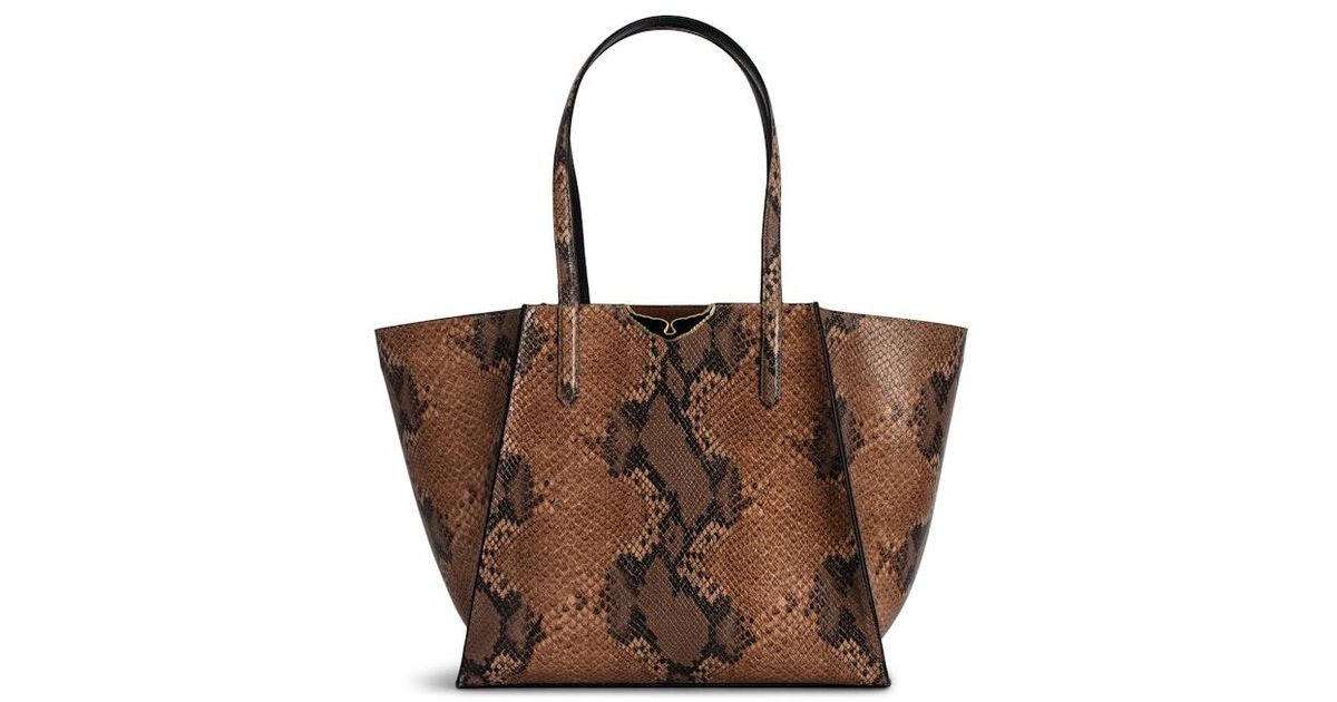 Zadig Voltaire Le Borderline Bag in Brown Lyst UK