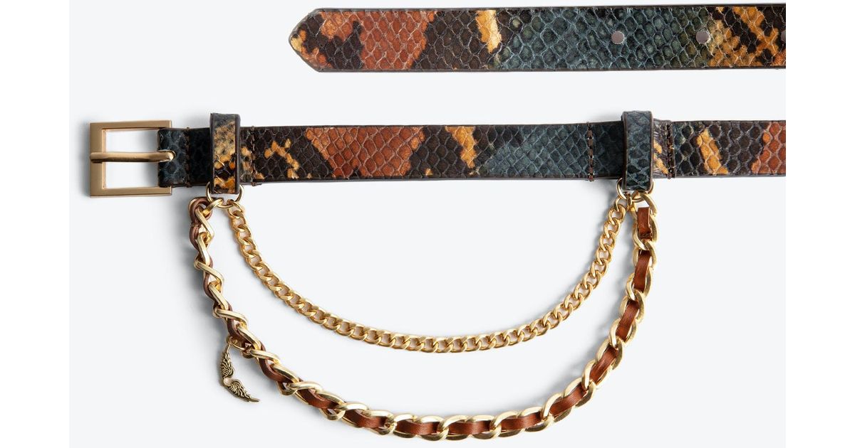 zadig and voltaire belt