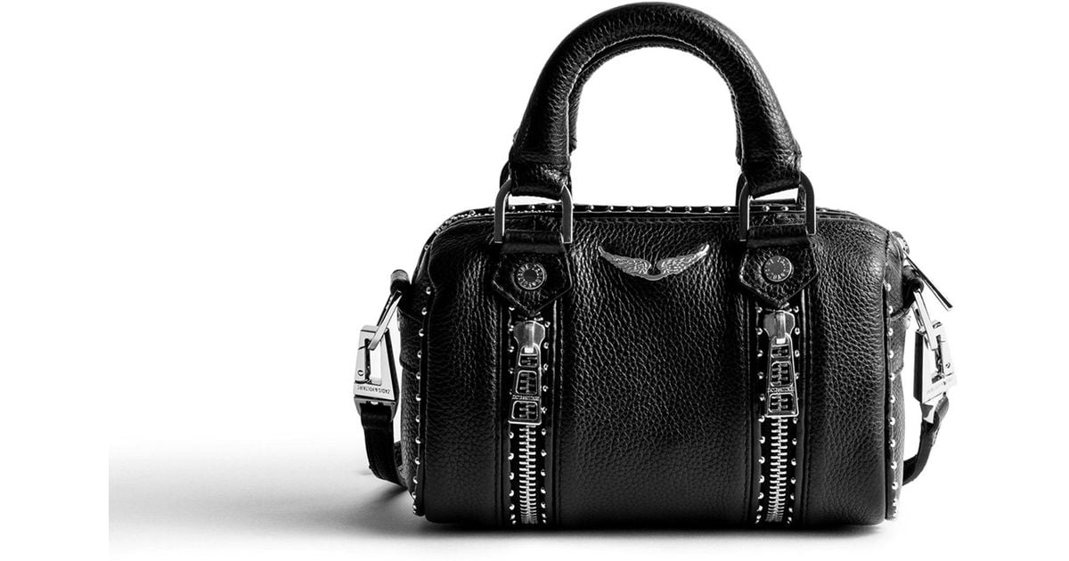 Sac sunny nano studs Zadig &amp; Voltaire en coloris Noir | Lyst