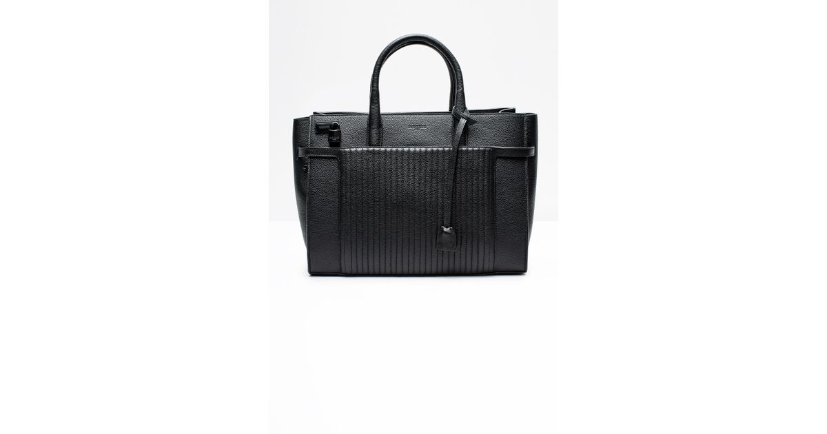 Zadig & Voltaire Candide Large Grainy Bag in Black Lyst