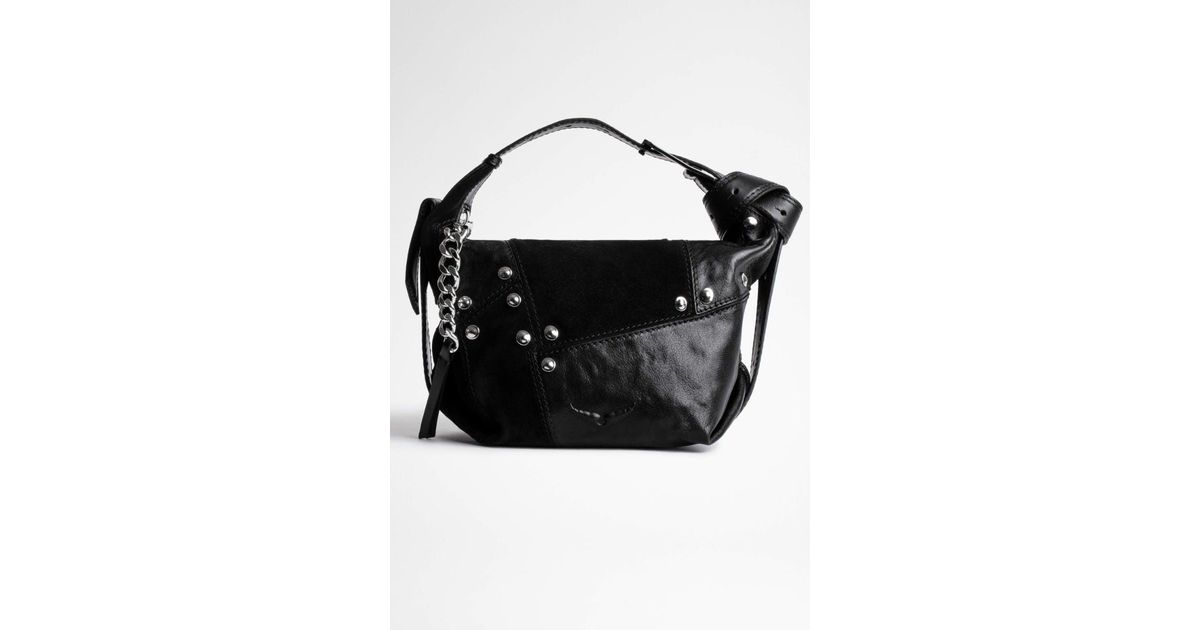 le cecilia patchwork studs bag