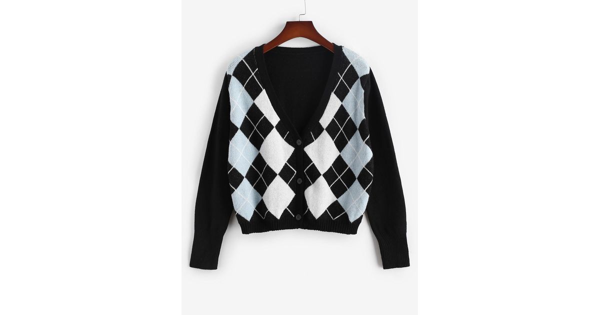 Zaful Synthetic Sweater Plus Size V 