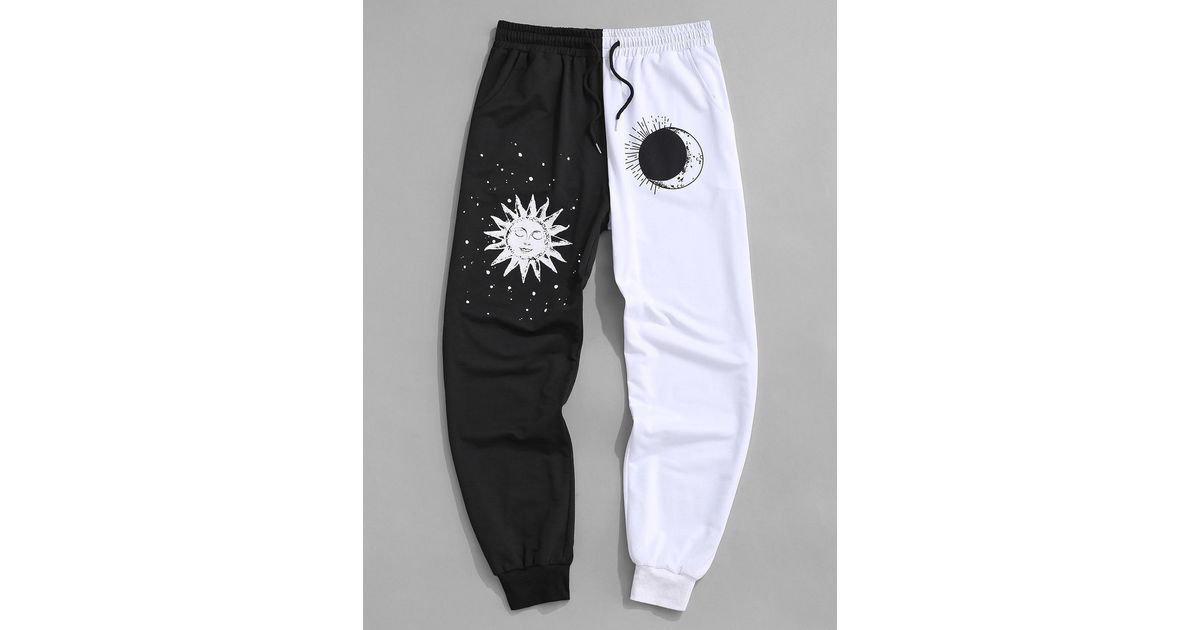 sun and moon sweatpants