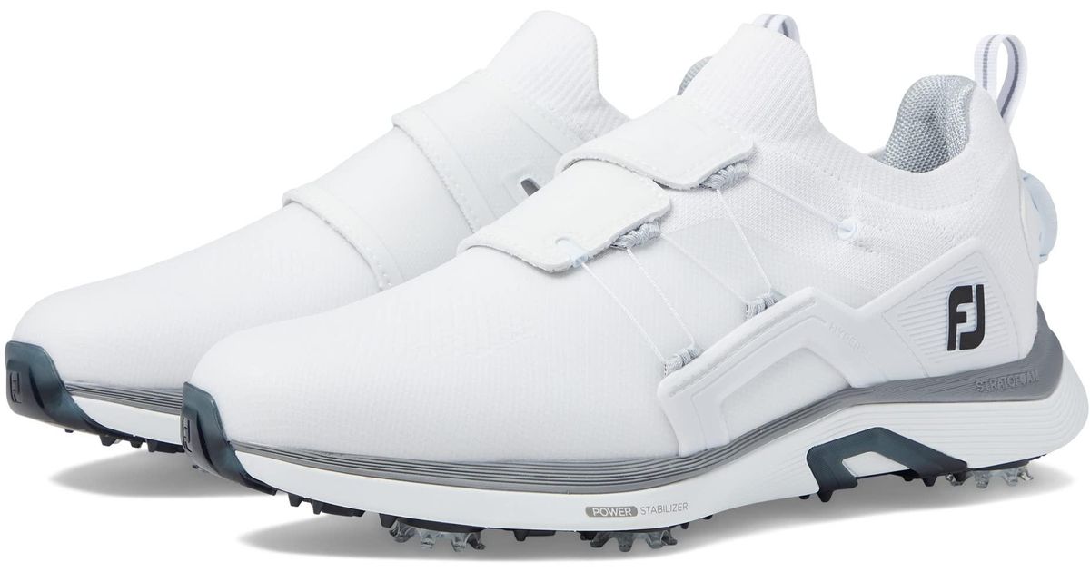Footjoy Hyperflex Boa in White for Men Lyst