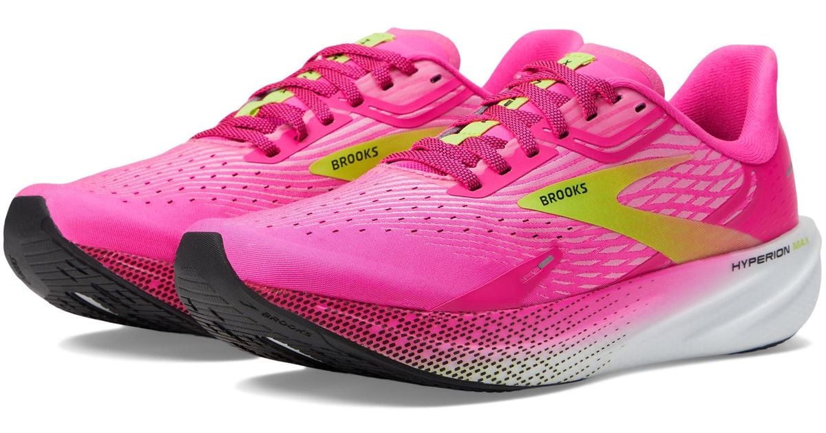 Brooks Hyperion Max in Pink Lyst