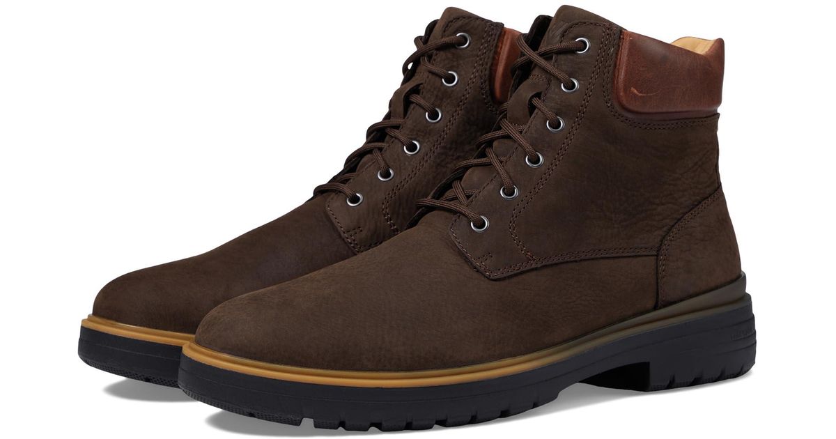 Johnston & Murphy Xc4 Henson Plain Toe Boot in Brown for Men Lyst
