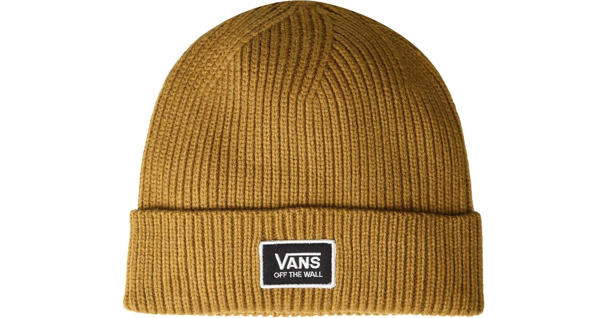 Vans Synthetic Falcon Beanie (dusty Olive) Beanies - Lyst