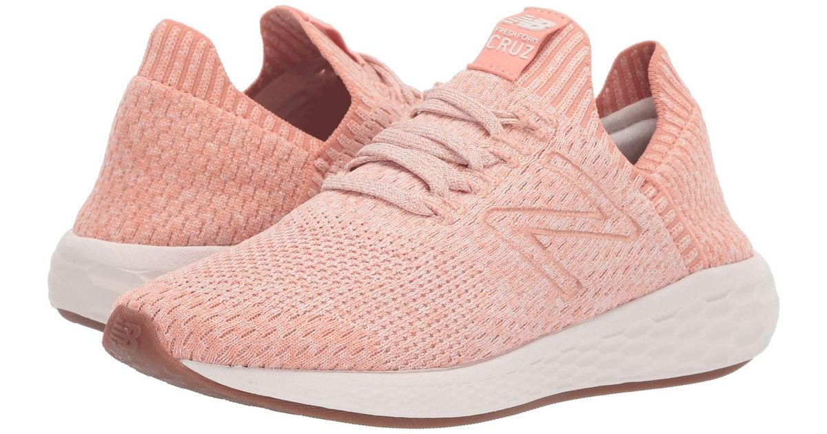 new balance cruz womens pink