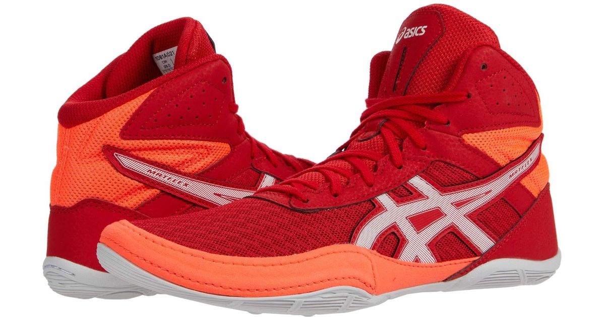 asics matflex red